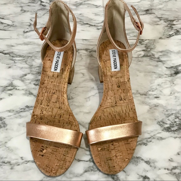 steve madden cork heels